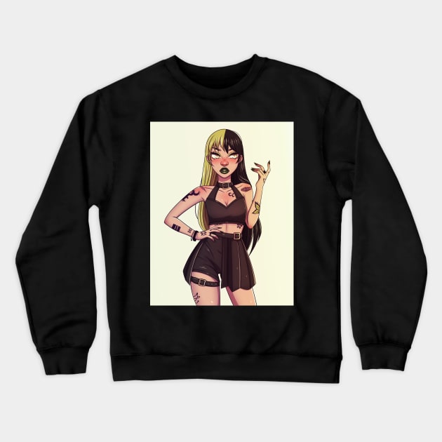 Willow 2 Crewneck Sweatshirt by PeppermintKamz